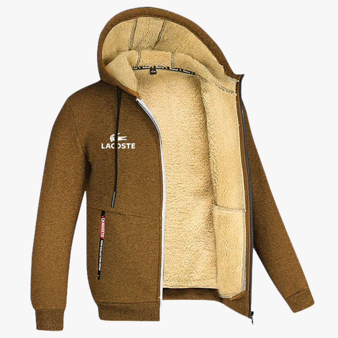 Winter Sherpa Zip Hoodie