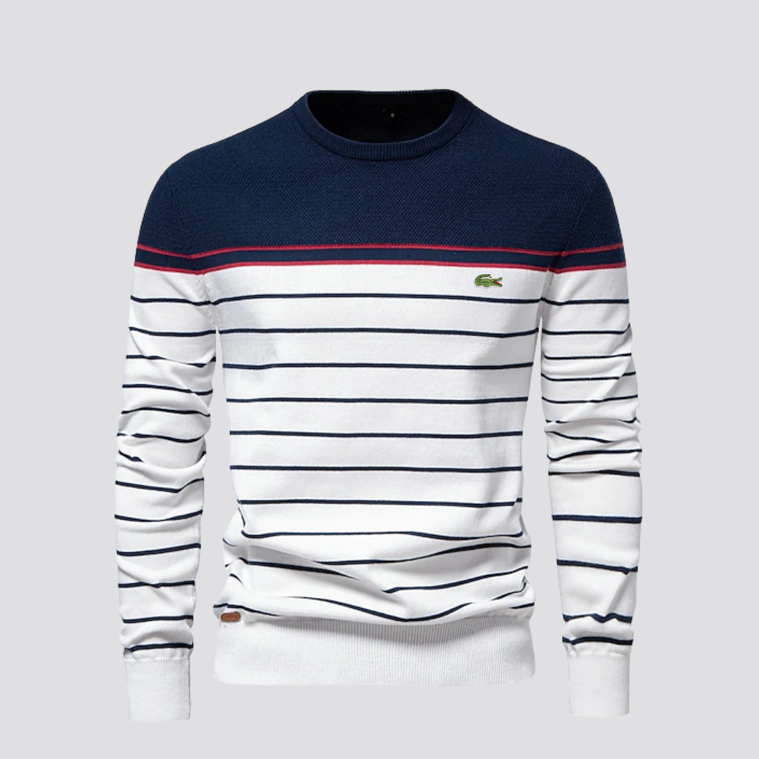 Striped Knit Sweater