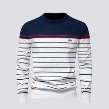 Striped Knit Sweater