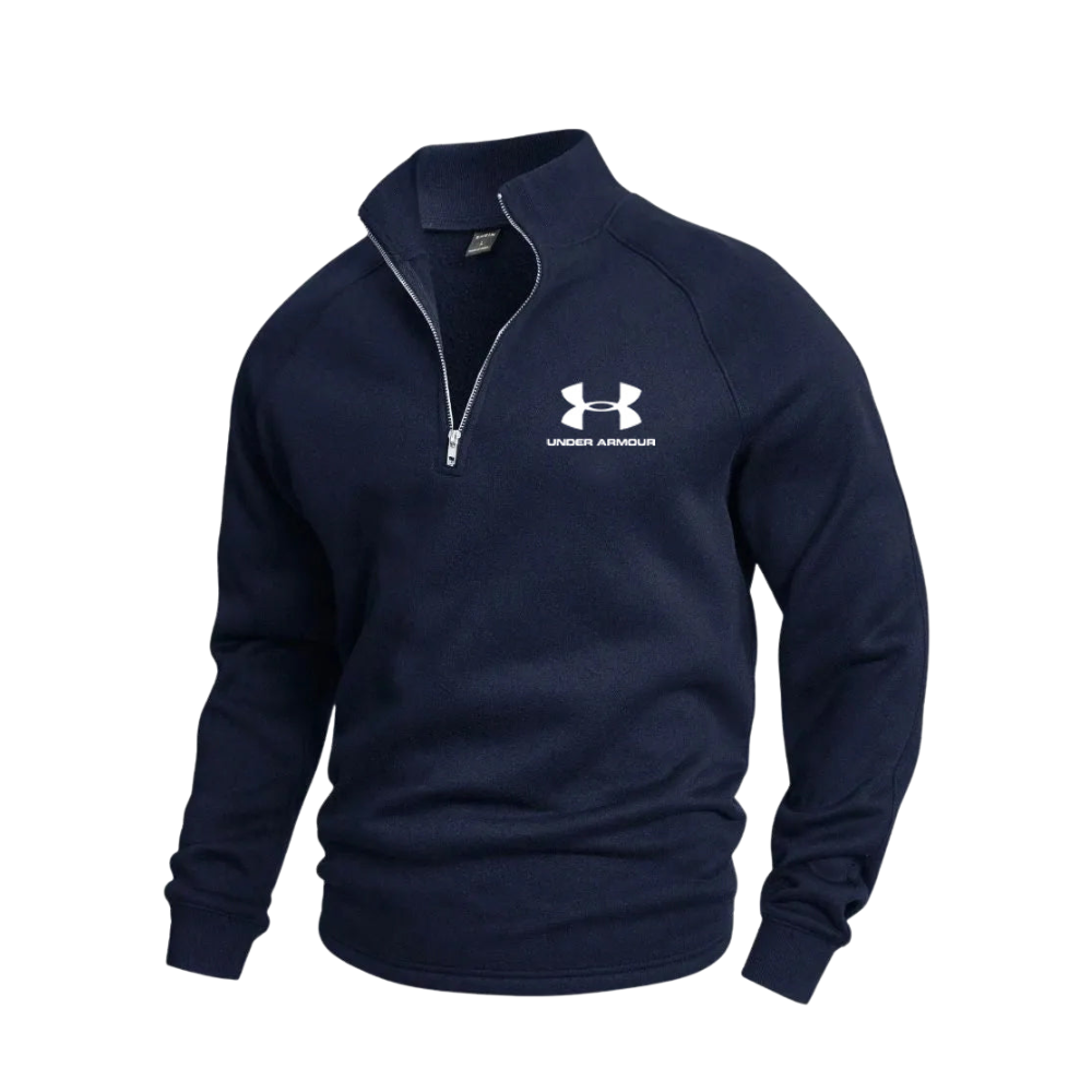 Cotton Half Zip Jumper
