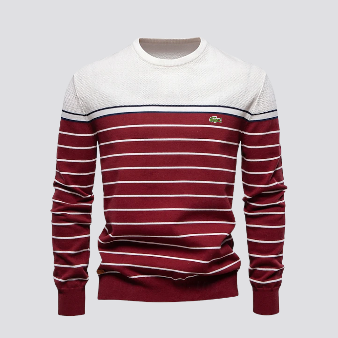 Striped Knit Sweater