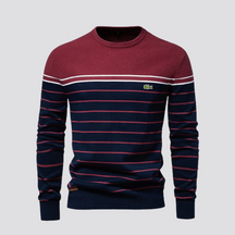Striped Knit Sweater