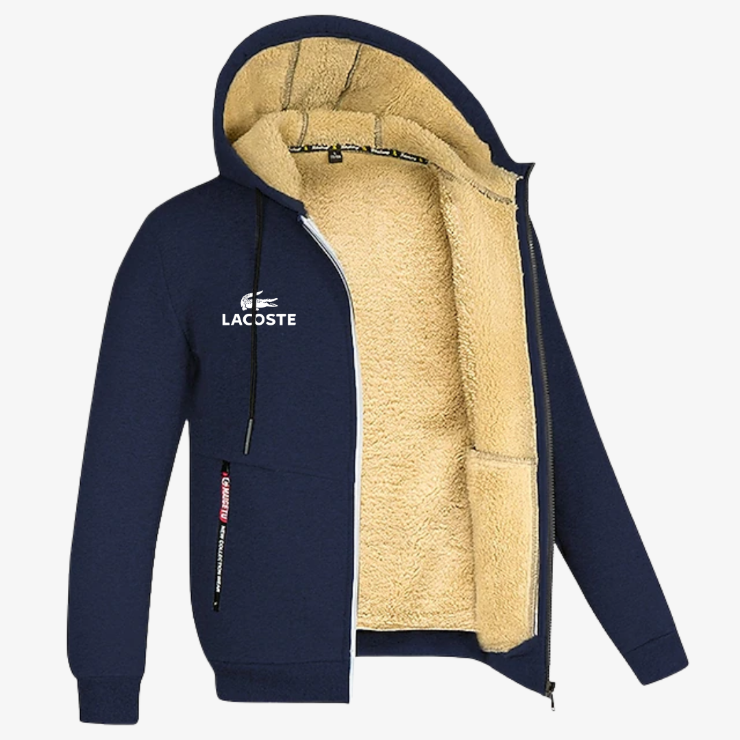 Winter Sherpa Zip Hoodie