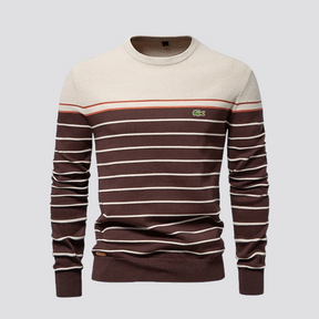 Striped Knit Sweater