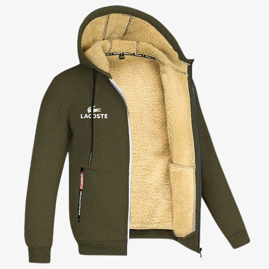 Winter Sherpa Zip Hoodie
