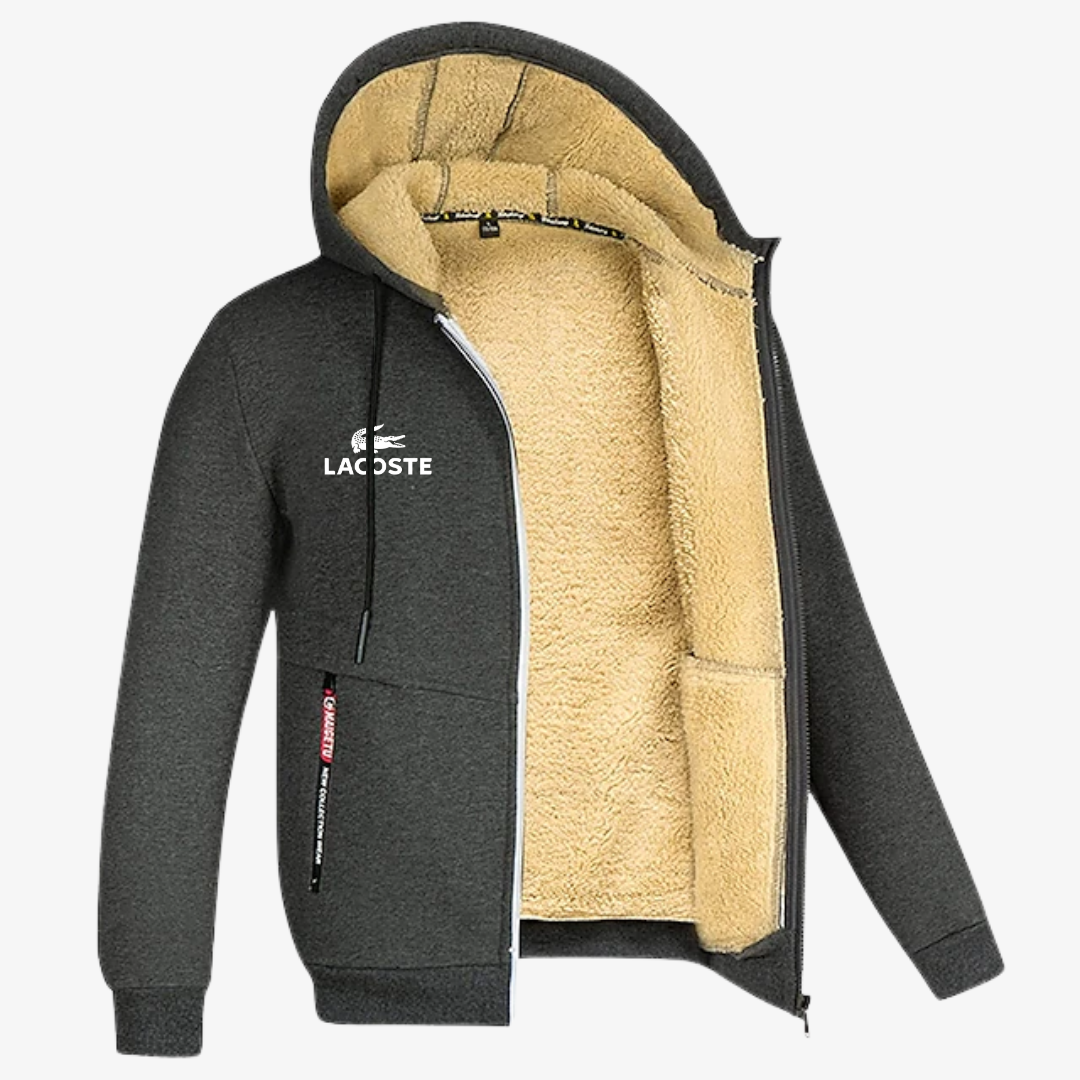 Winter Sherpa Zip Hoodie