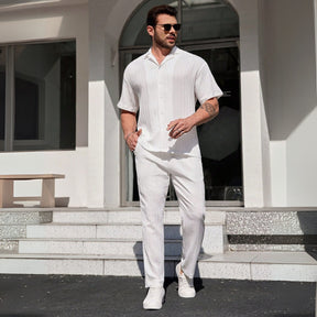 Conjunto Masculino Old Money Kendal branco