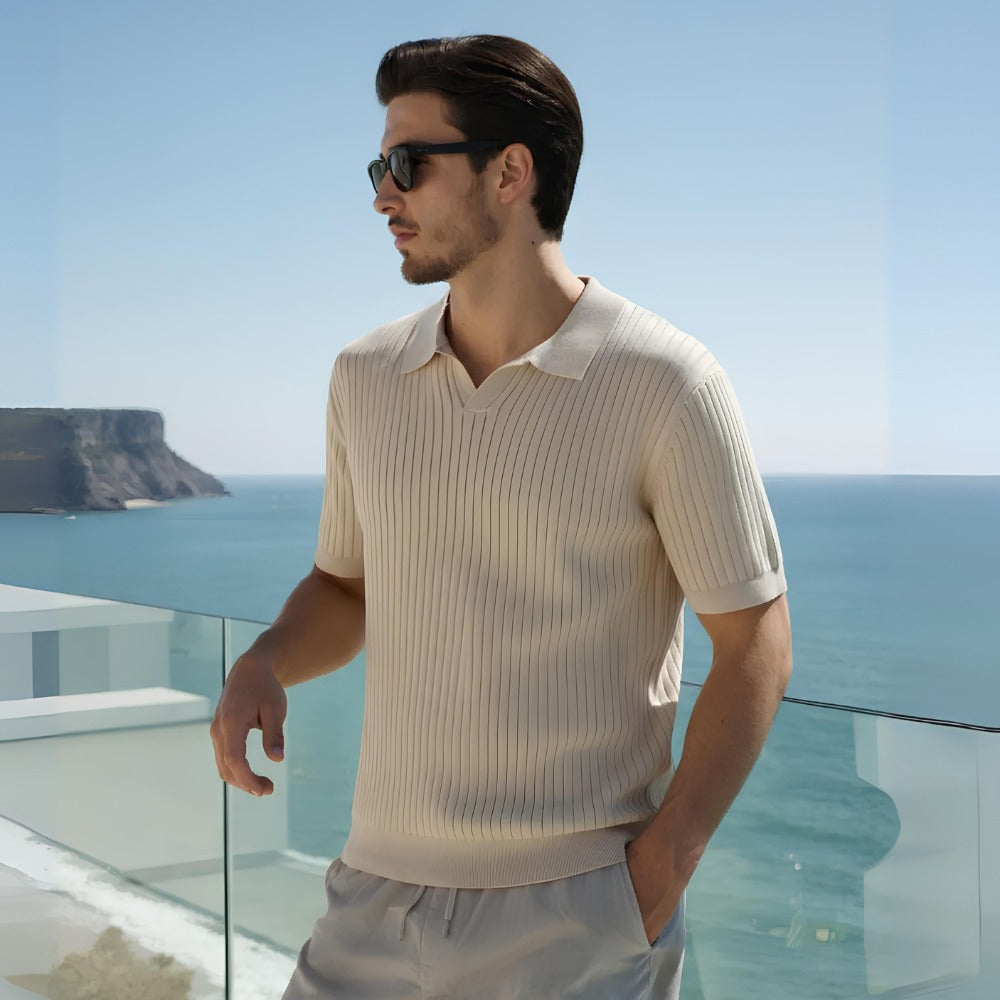 Camisa Polo Canelada Premium Sollome