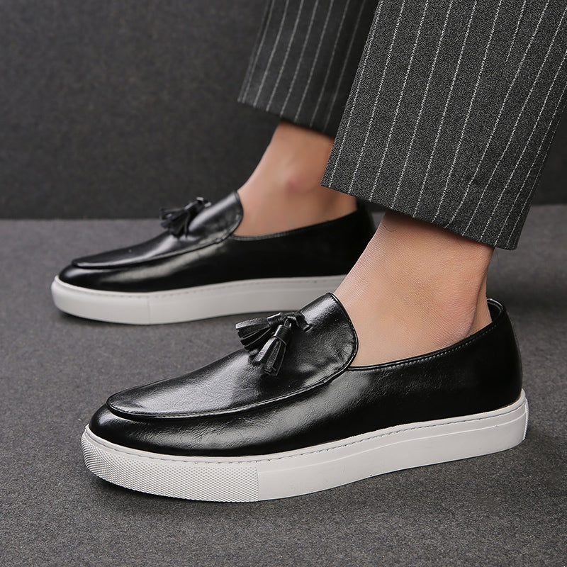 Men’s Leather Shoe Masson black