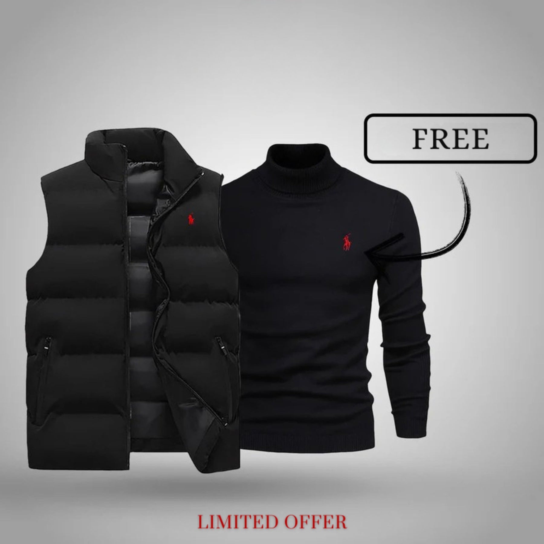 Gilet + Free Jumper (CLEARANCE)