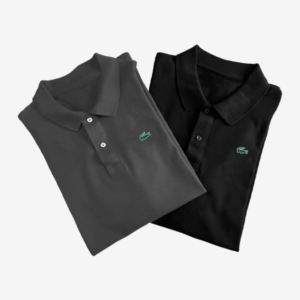 Set of 2 Essential Polos P (2-Pieces)