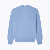 Carded Wool Crew Neck Sweater